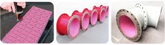Weldable Ceramic tiles lined pipe fittings